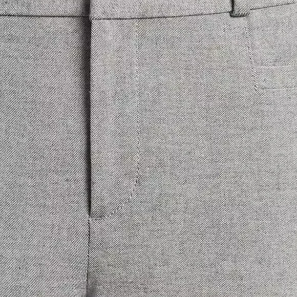 Banana Republic women's Petite Sloan gray Heathered Slim Ankle size 6 petite. - Picture 6 of 10